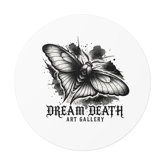 Dream Death Gallery Round Vinyl Sticker