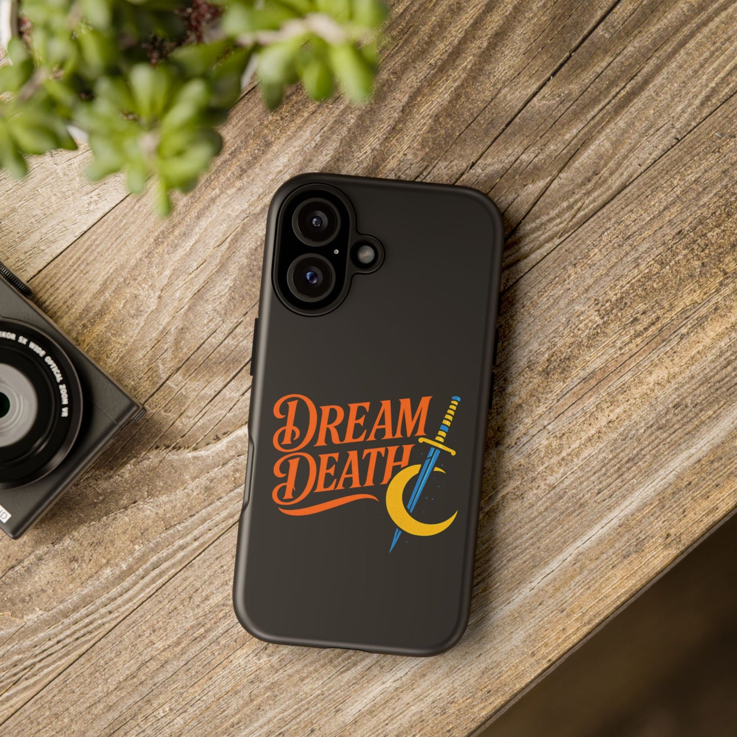 Dream Death Moon and Dagger Phone Case