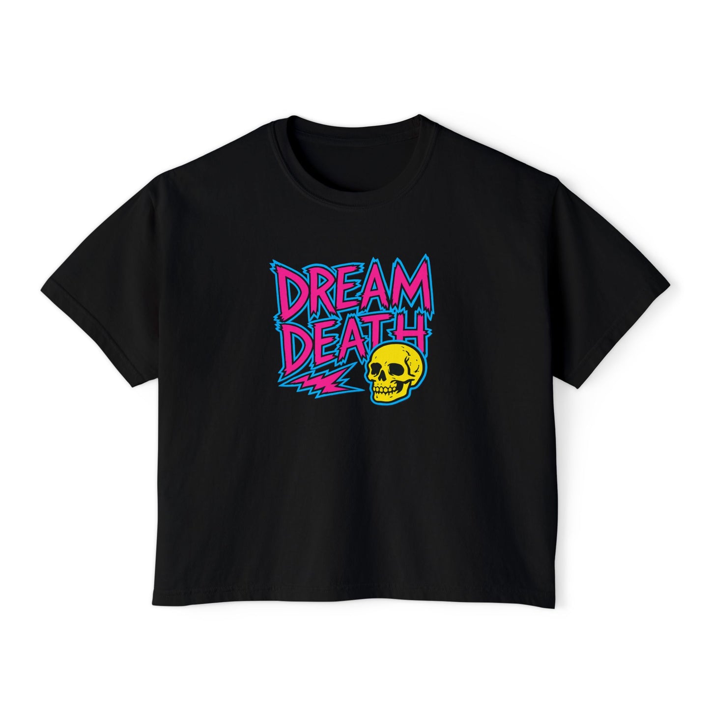 Dream Death Electric Women's Crop Tee