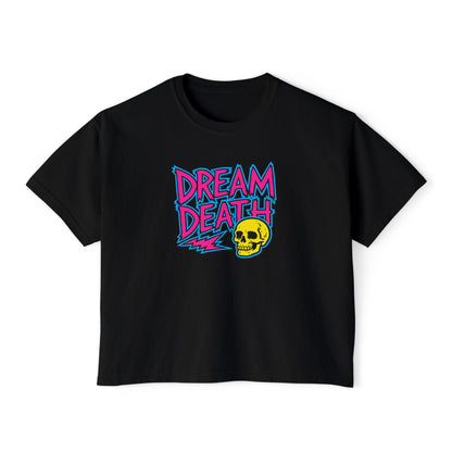 Dream Death Electric Women's Crop Tee