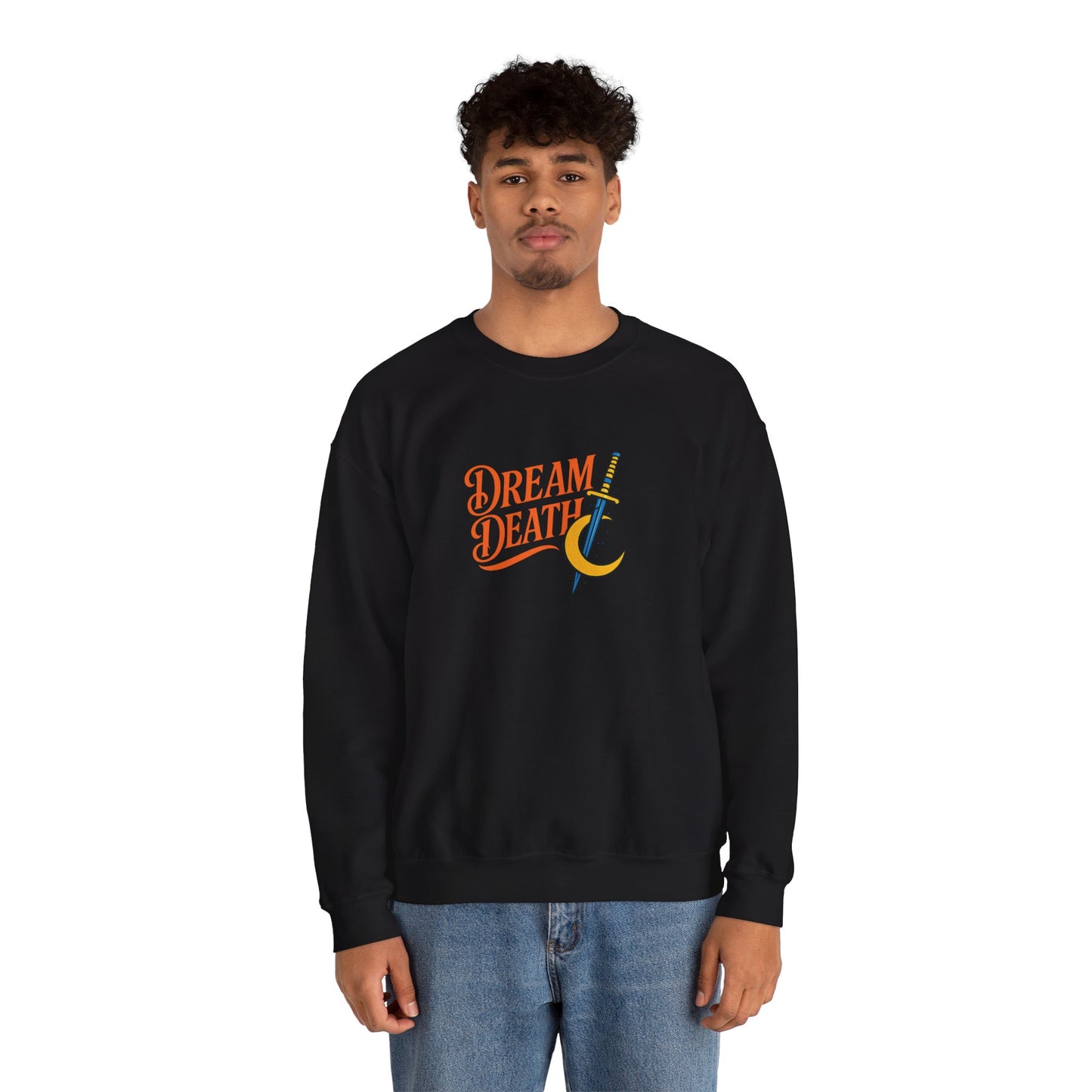 Dream Death Moon and Dagger Crewneck Sweater