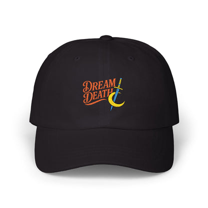 Dream Death Moon and Dagger Embroidered Baseball Hat