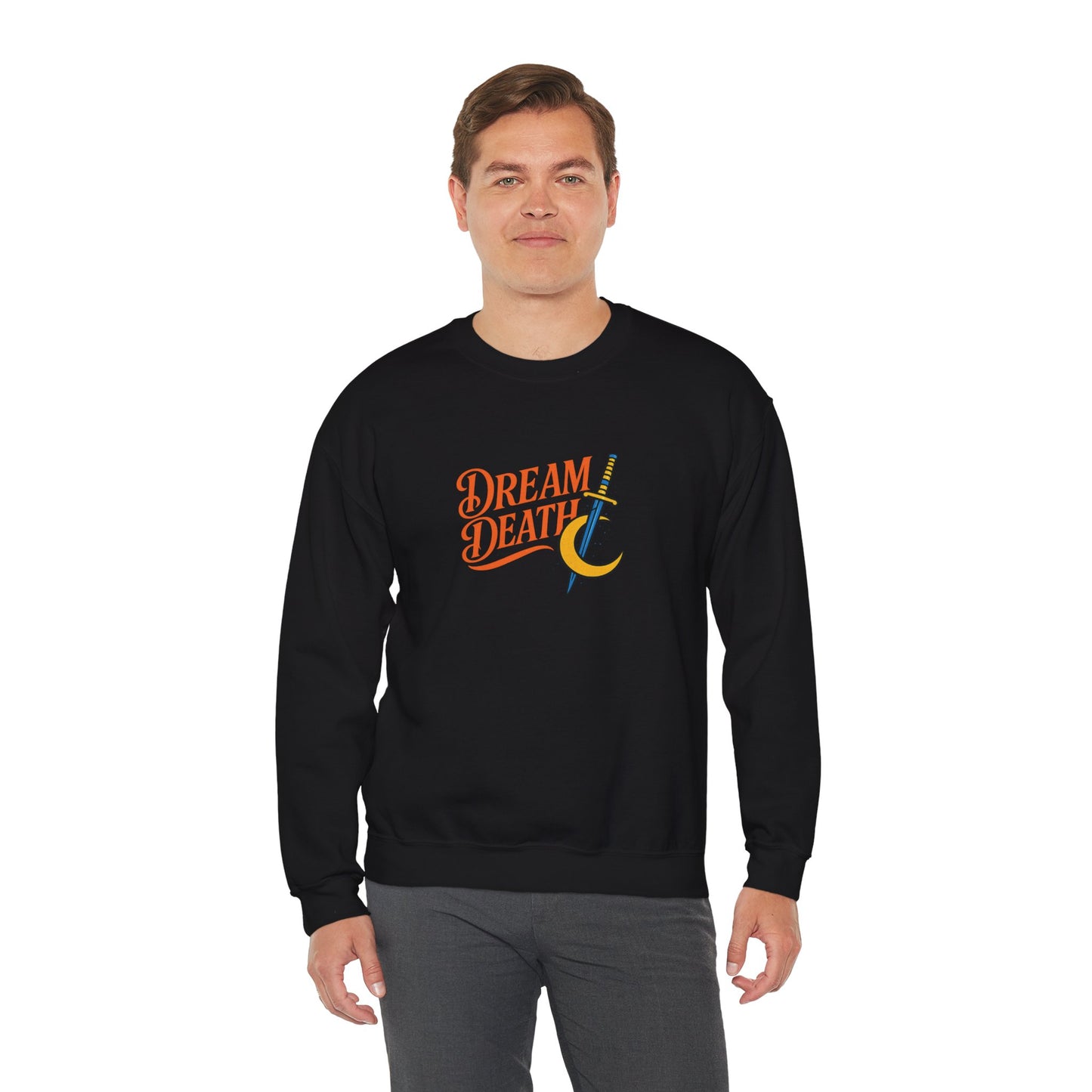 Dream Death Moon and Dagger Crewneck Sweater