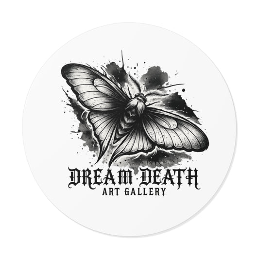 Dream Death Gallery Round Vinyl Sticker