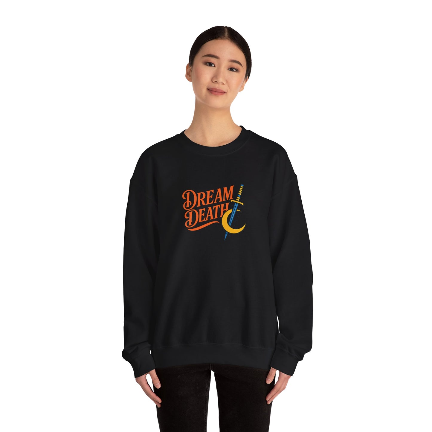 Dream Death Moon and Dagger Crewneck Sweater