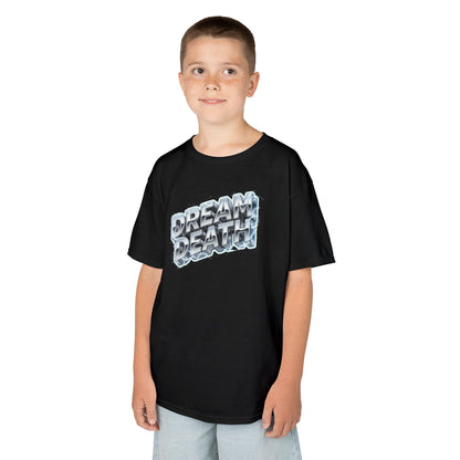 Dream Death Chrome Graphic Kids Tee