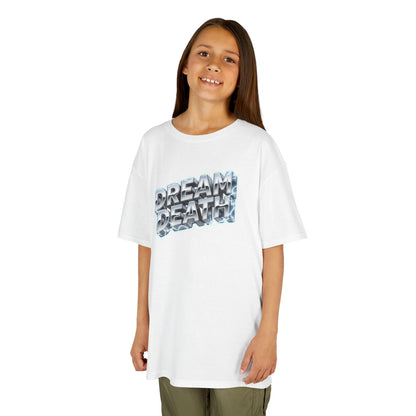 Dream Death Chrome Graphic Kids Tee