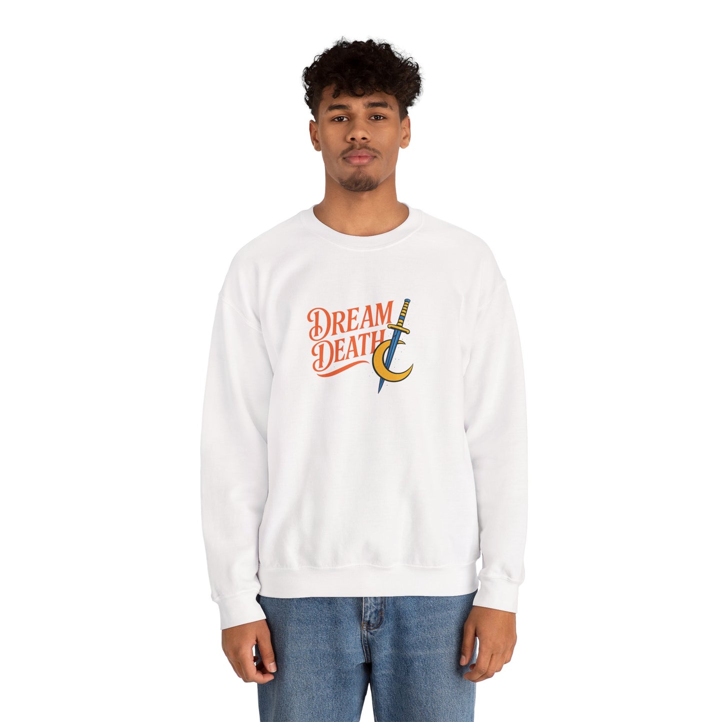 Dream Death Moon and Dagger Crewneck Sweater