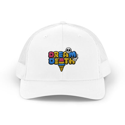 Dream Death Ice Cream Embroidered Trucker Cap