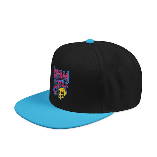 Dream Death Electric Embroidered Snapback Hat