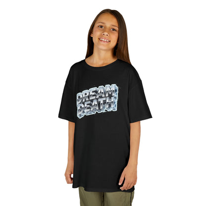 Dream Death Chrome Graphic Kids Tee