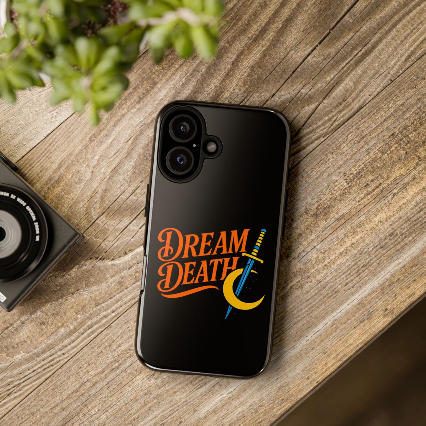 Dream Death Moon and Dagger Phone Case