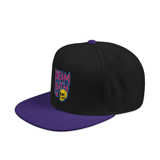 Dream Death Electric Embroidered Snapback Hat