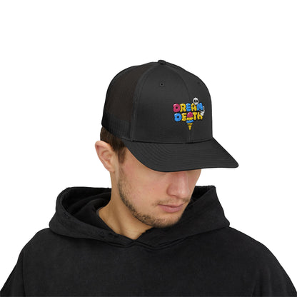 Dream Death Ice Cream Embroidered Trucker Cap