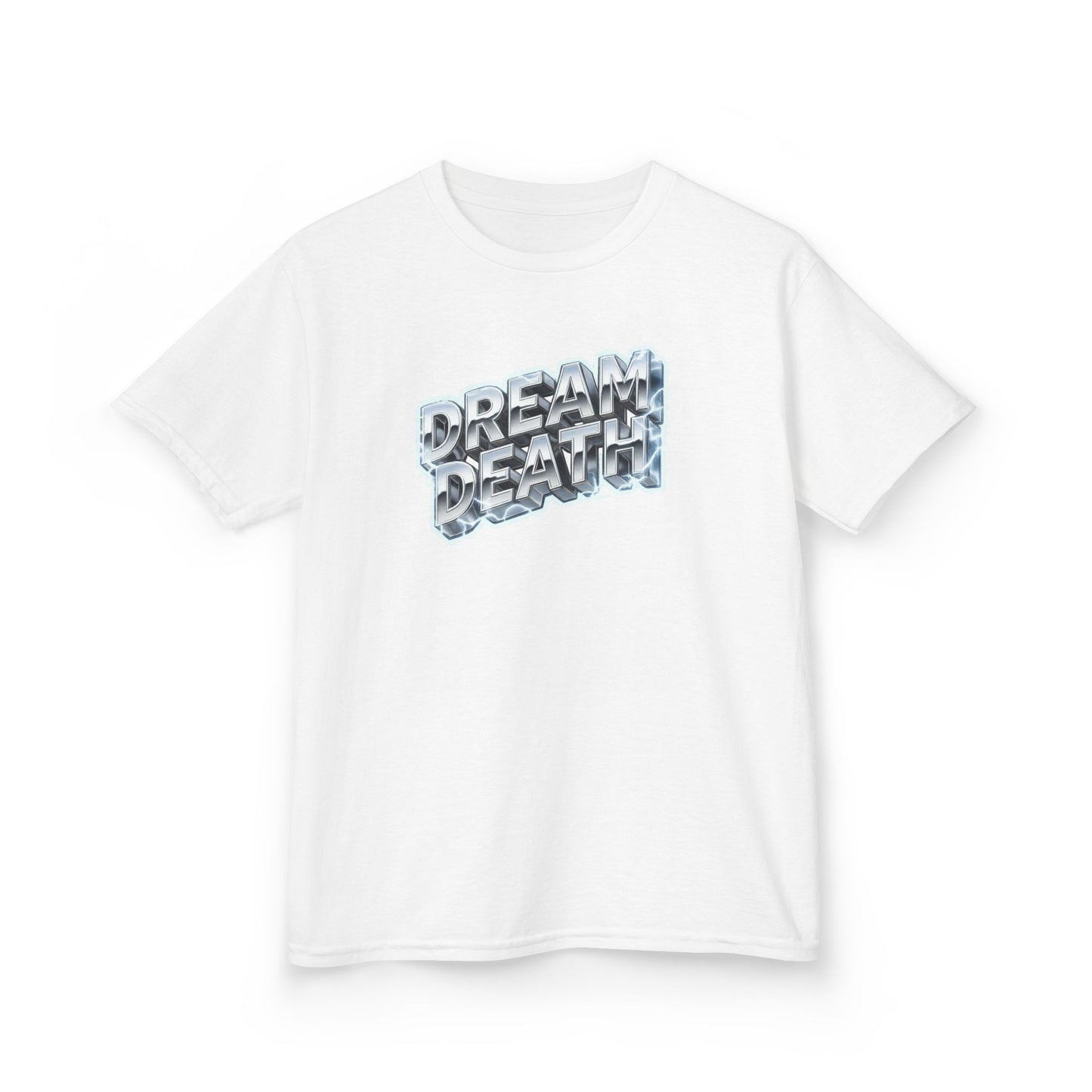 Dream Death Chrome Graphic Kids Tee