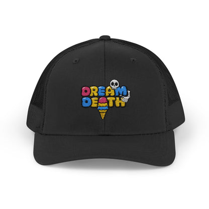 Dream Death Ice Cream Embroidered Trucker Cap