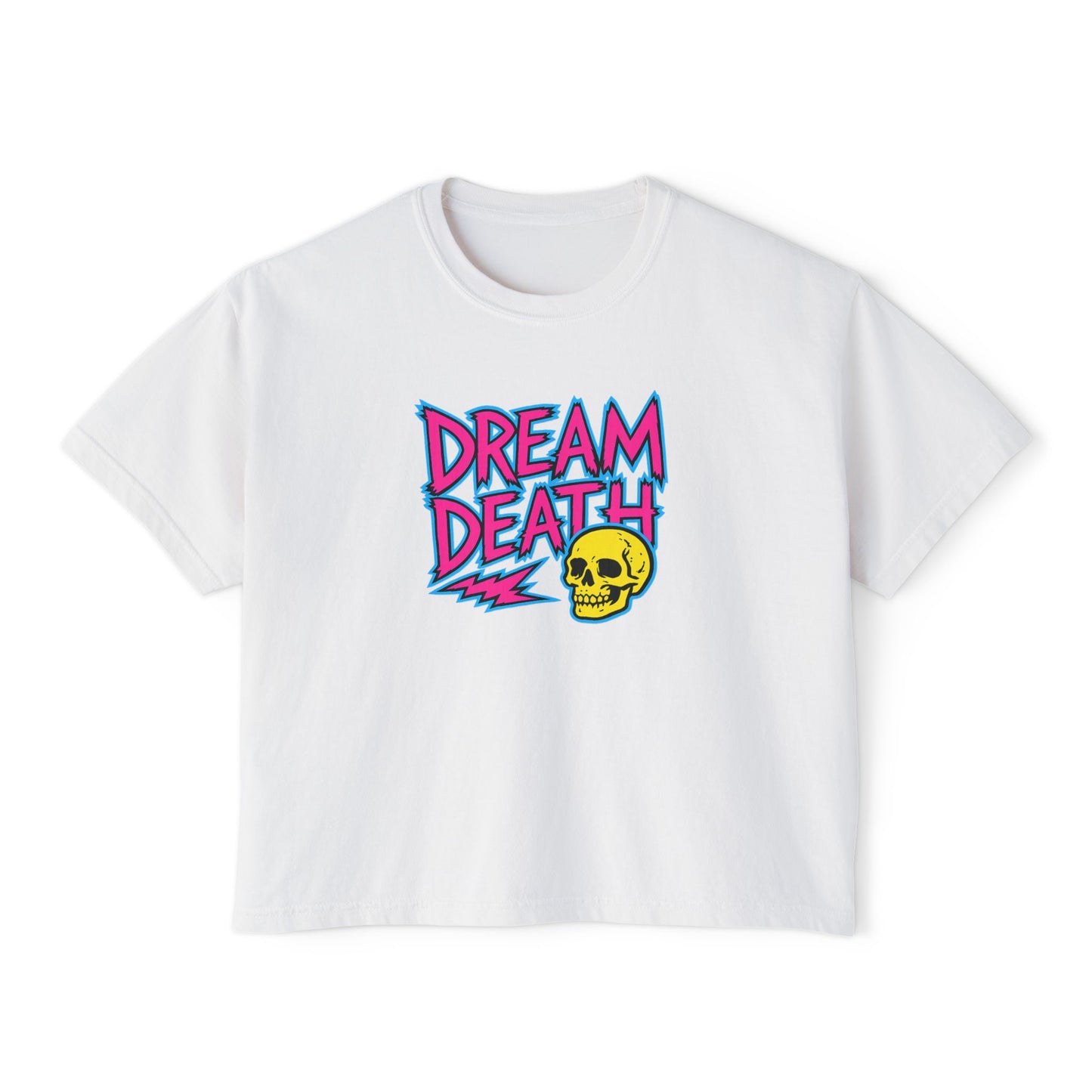 Dream Death Electric Women's Crop Tee