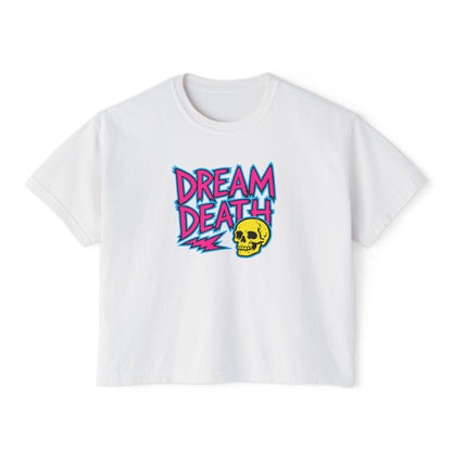 Dream Death Electric Women's Crop Tee